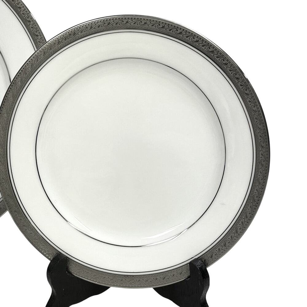 Noritake Legendary Crestwood Platinum 4166 Fine China 5-Piece Place Setting - Picture 7 of 10